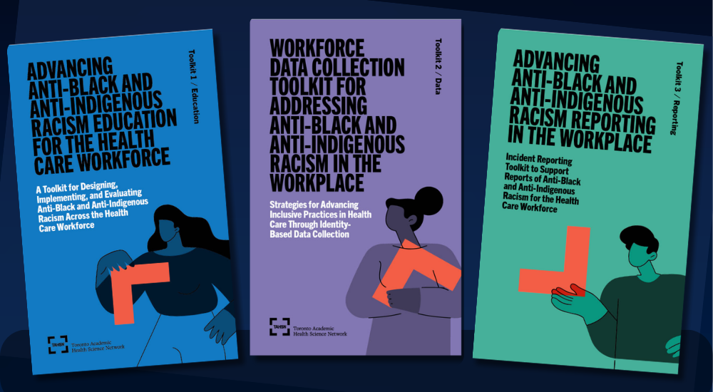 Covers of education, data, and reporting toolkits